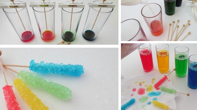 Learn how to make crystal candy on a stick crystal candy