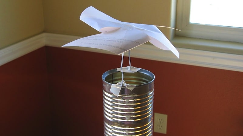 Cool, easy to make DIY chimney science experiment DIY solar chimney