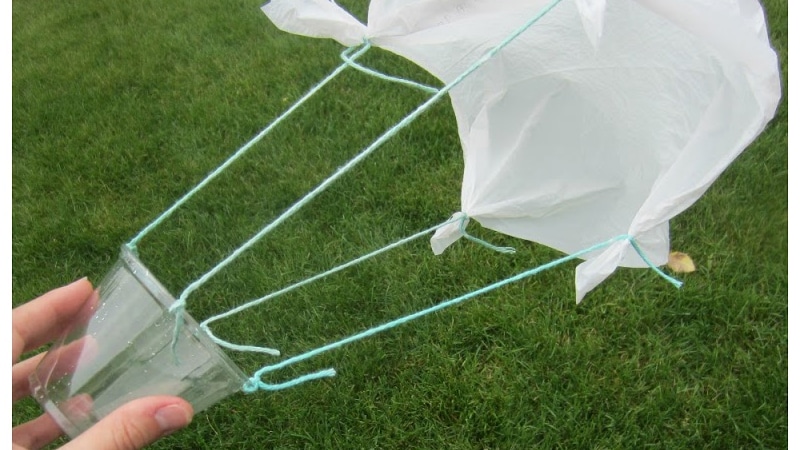 Make your own cool parachute diy parachutes