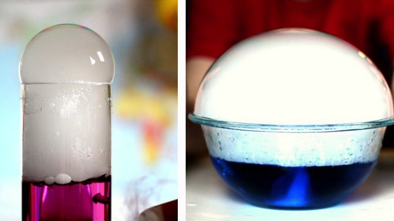 How to make a really cool dry ice bubble dry ice ball