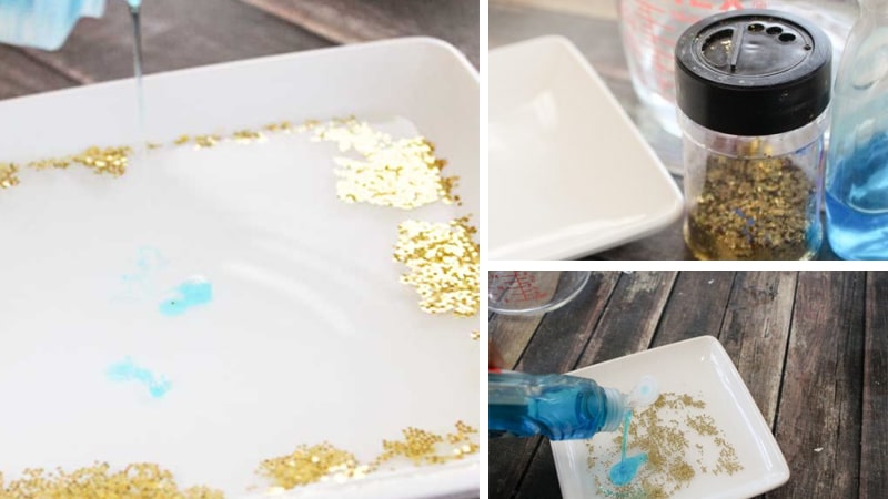 A similar science experiment to pepper and soap glitter germs