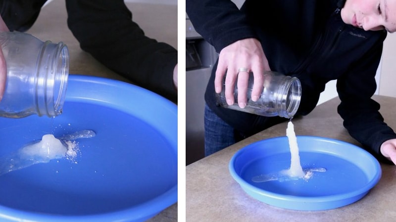 The coolest ice tower ever hot ice tower