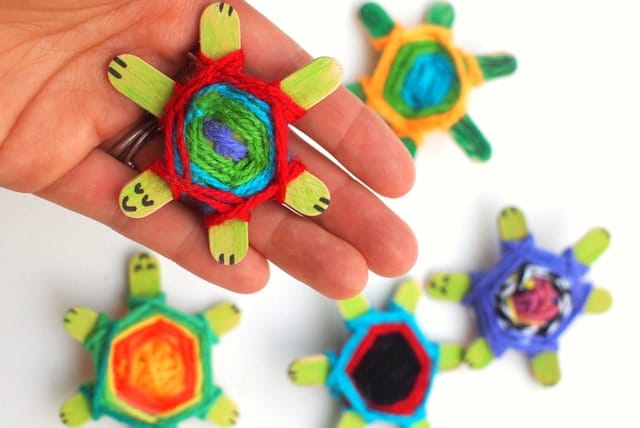 Colorful Baby Turtles