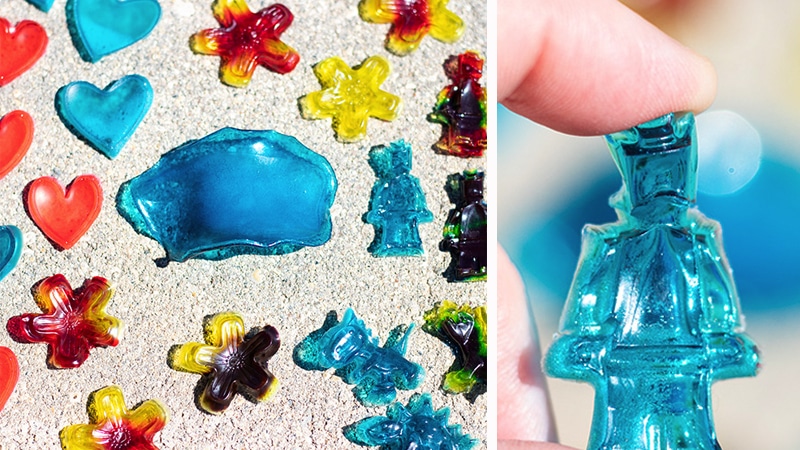 safe plastic from gummies