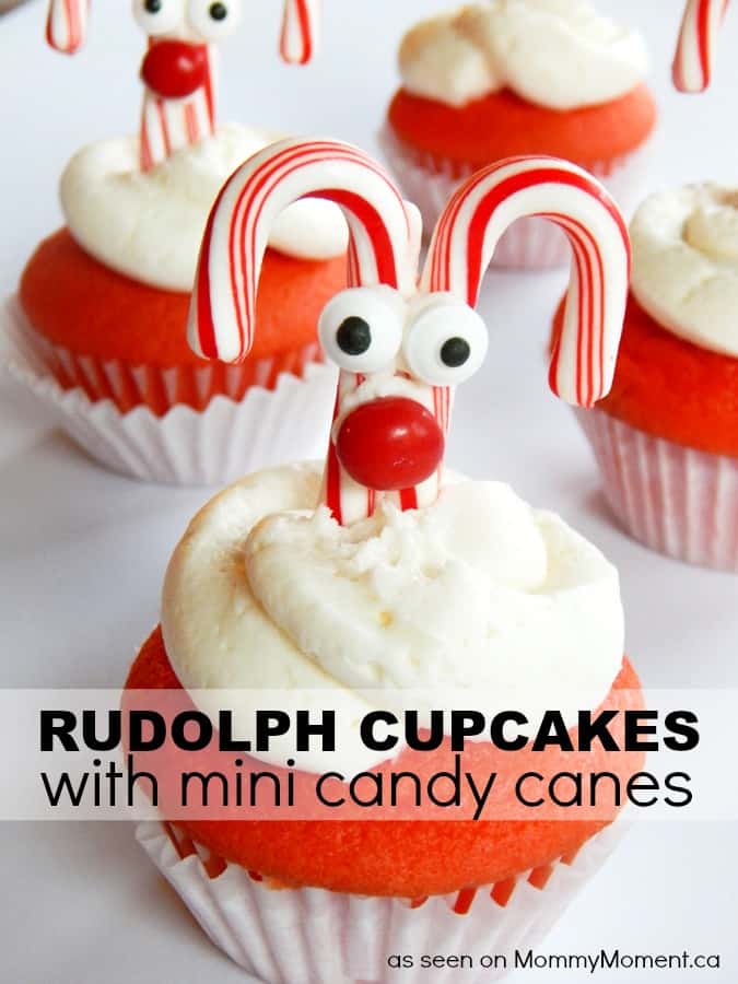 Rudolph The Red-Nosed Cupcake