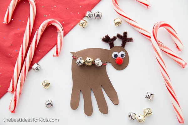 Jingle Bell Reindeer Craft