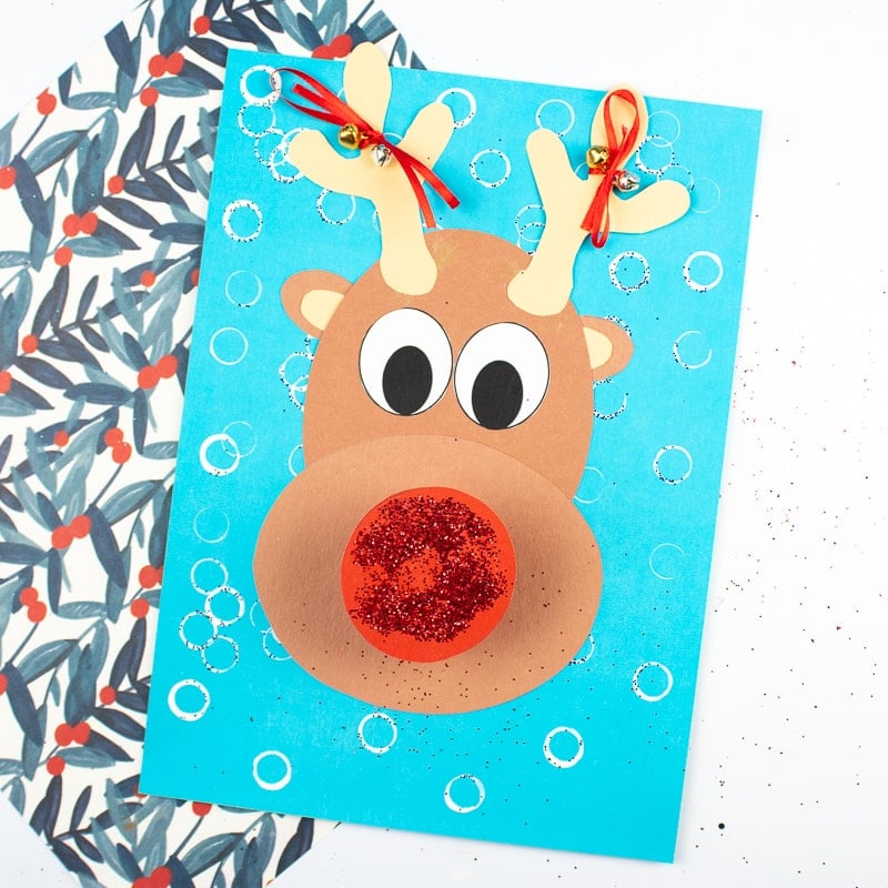 All That Glitters Reindeer Craft