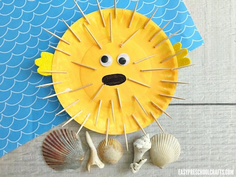 Spiky Fish Craft