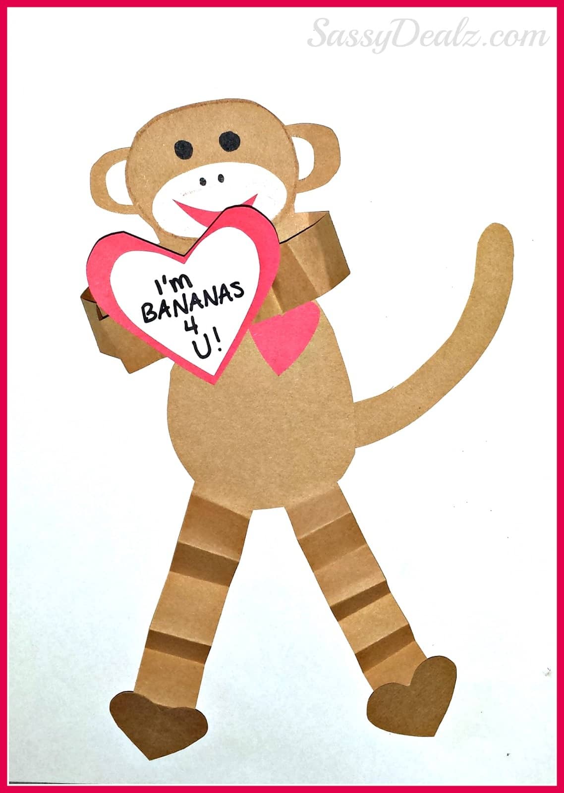 Be My Monkey Valentine