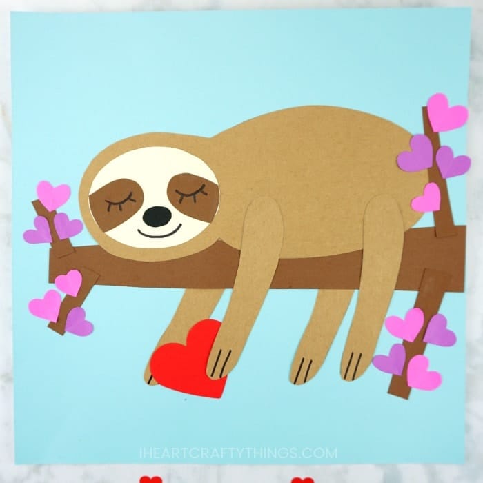 Be My Sloth Valentine