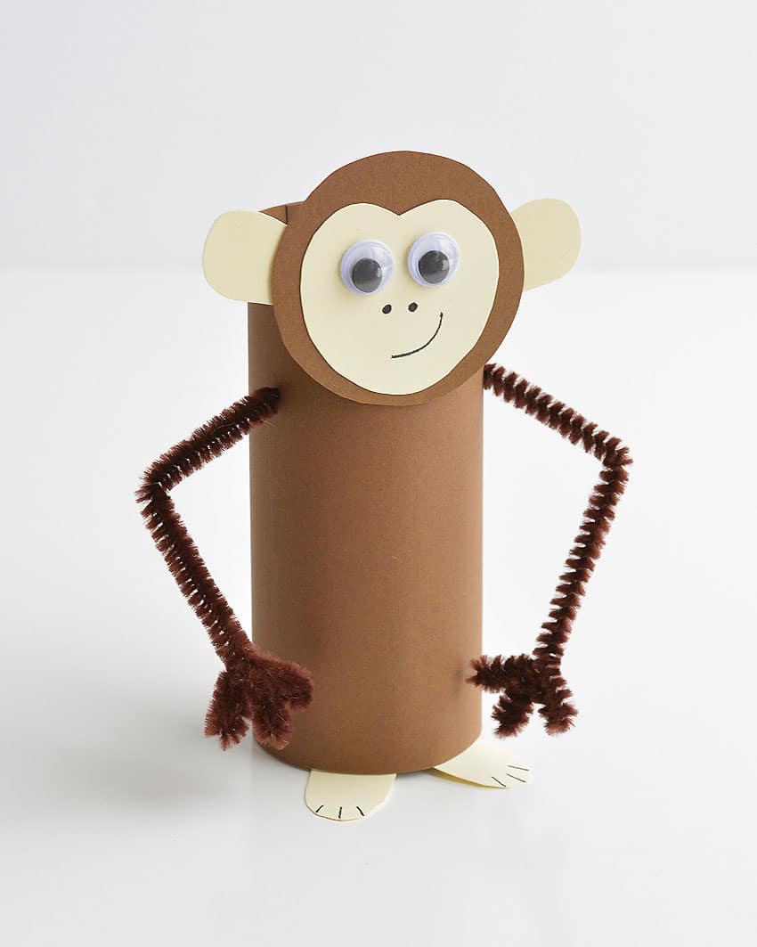 DIY Wonder Park Monkey Craft