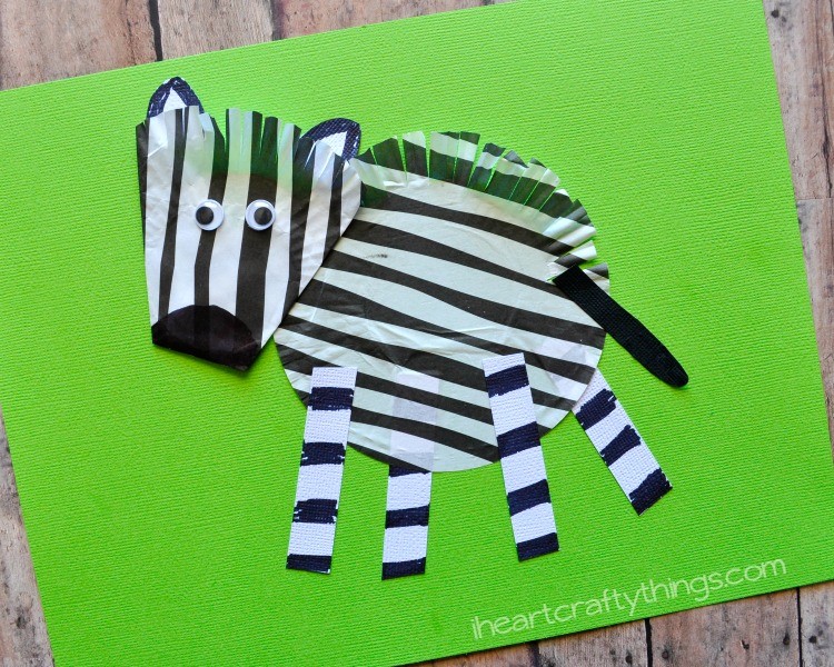 Easy Zebra Pattern Craft