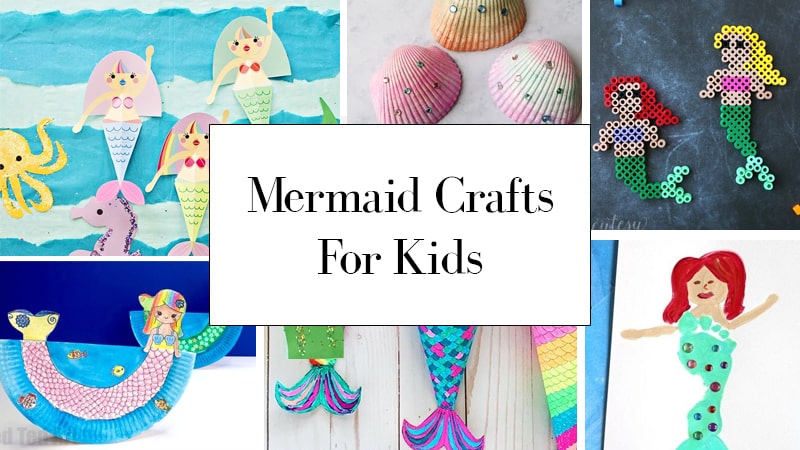 Make a Mermaid Craft for Kids Mermaid Printable Activity 
