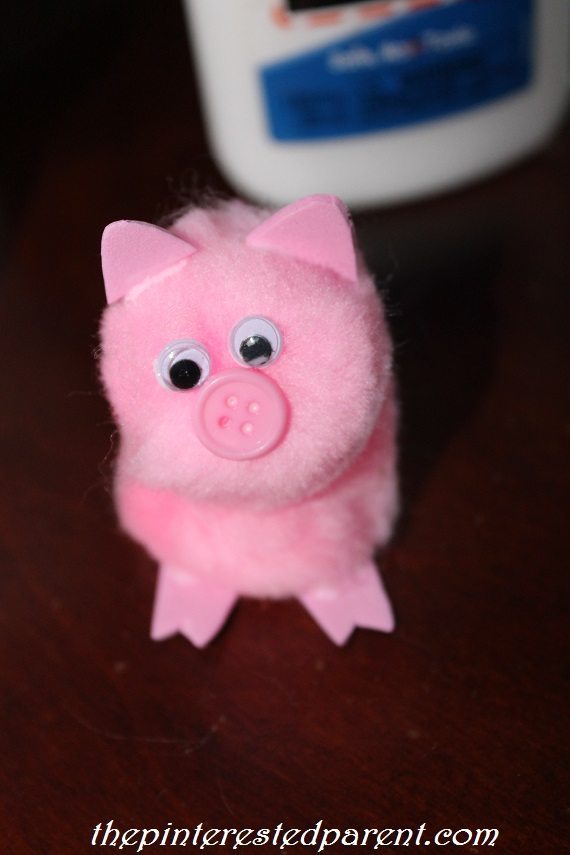 Pink Piggy Craft