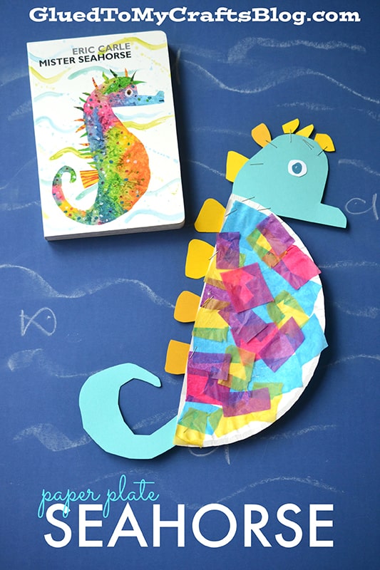 Seahorse Tissue Paper Craft