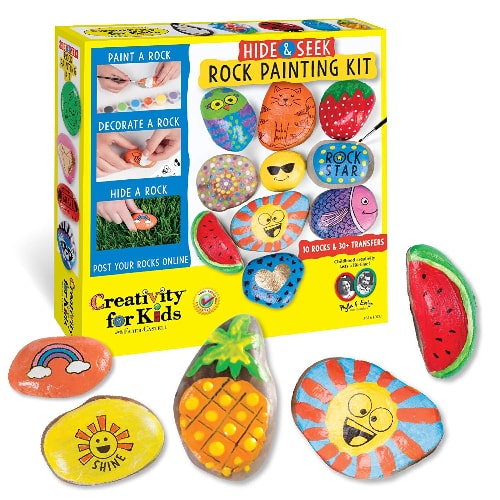 Hide and Seek Rock Painting Kit