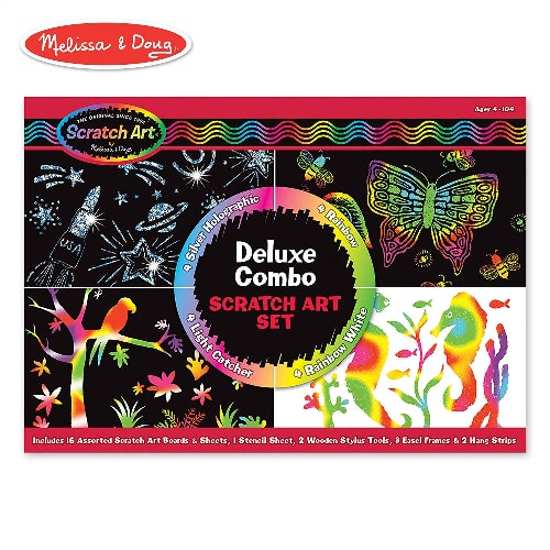 Melissa and Doug Scratch Art Deluxe Combo Set