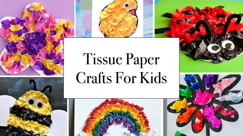 20 Easy Tissue Paper Crafts for Preschooler