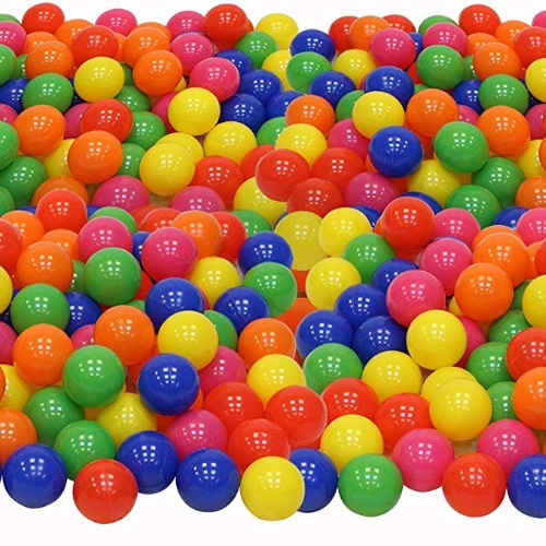 BONUS: Best Bulk Pack Of Crush Free Balls For Ball Pits - Click N Play Crush Proof Pastic Pit Balls - 200 pack