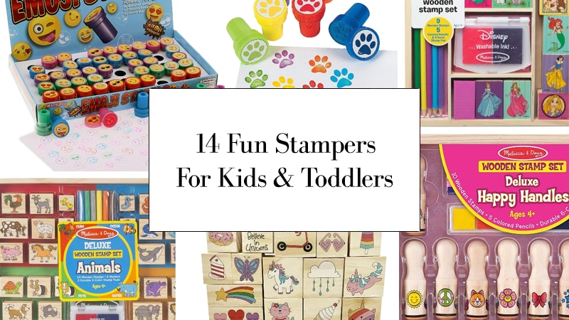 14 Fun Stamps & Stampers For Kids & Toddlers - Kids Love WHAT