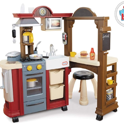 little tikes kitchen and grill combo