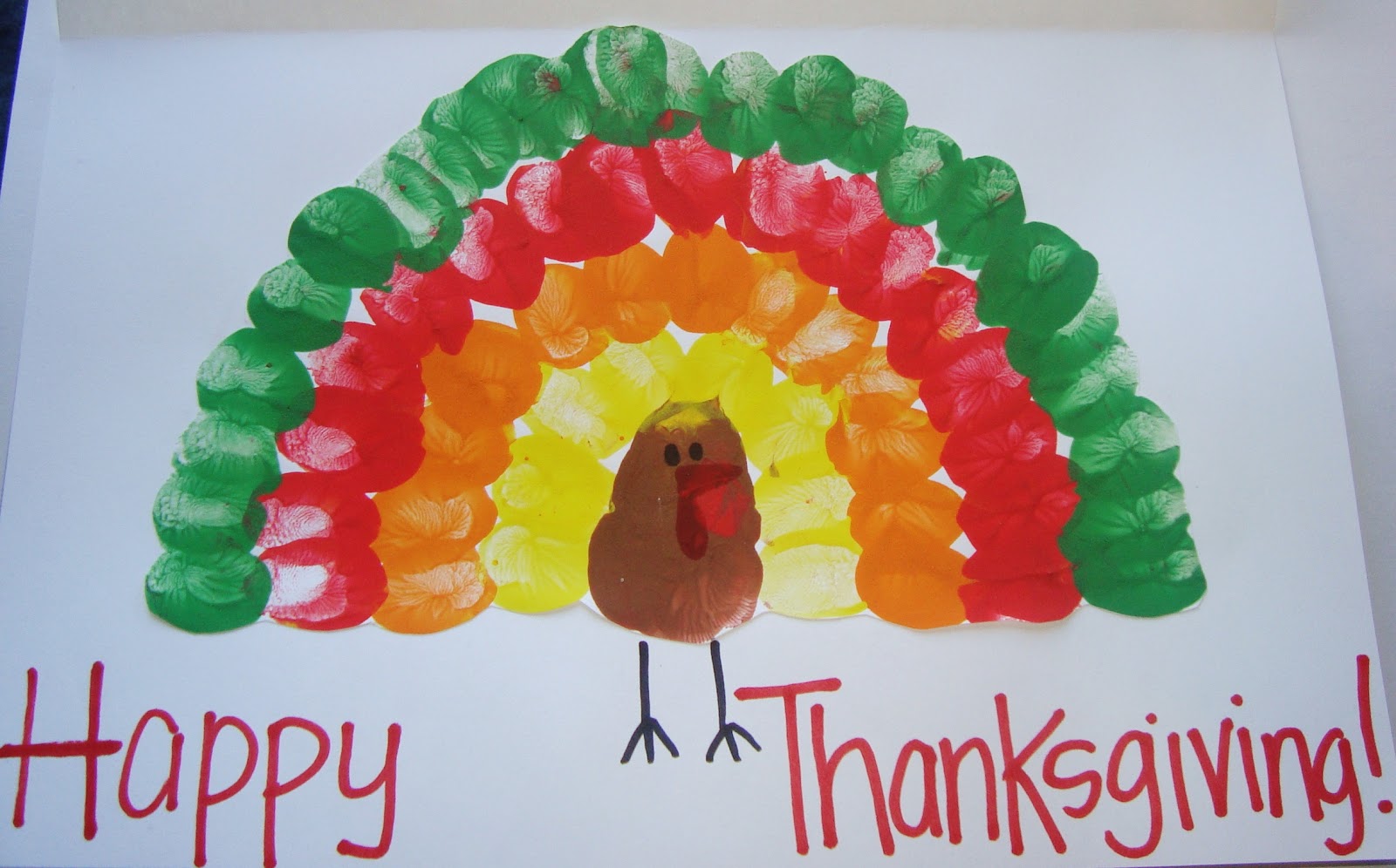 Tom Thumb Turkey Craft