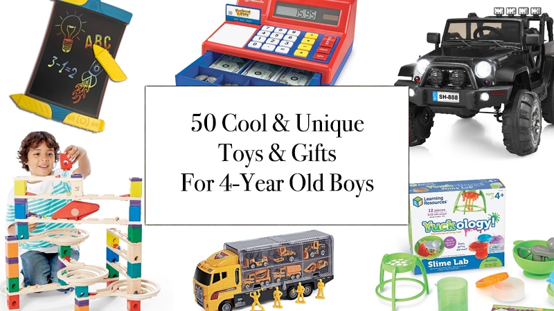 coolest gifts for 4 year old boy