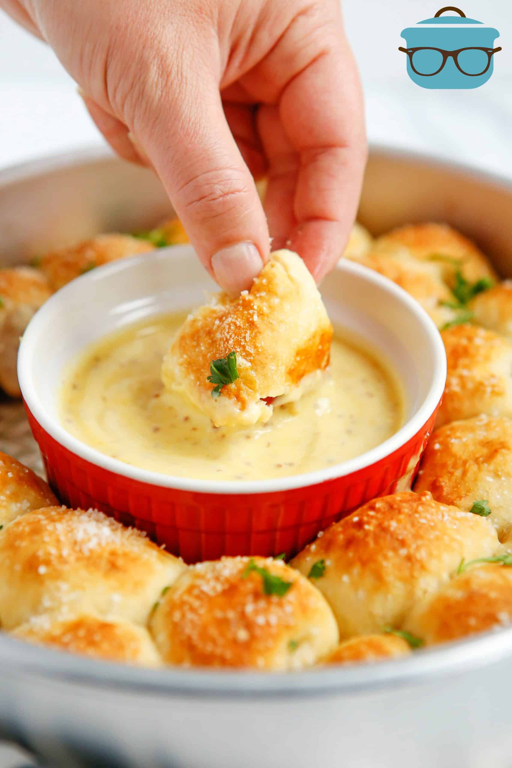 Stuffed Pretzel Bites