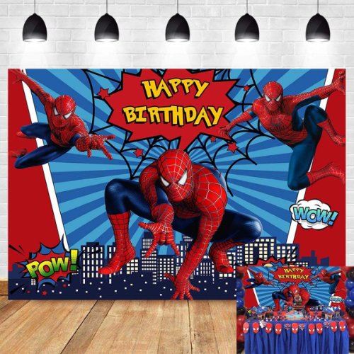 Spiderman Backdrop