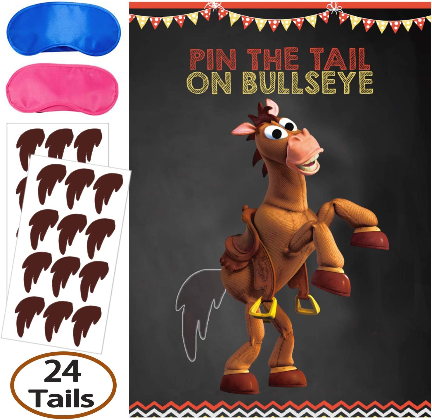 Pin The Tail On Bullseye