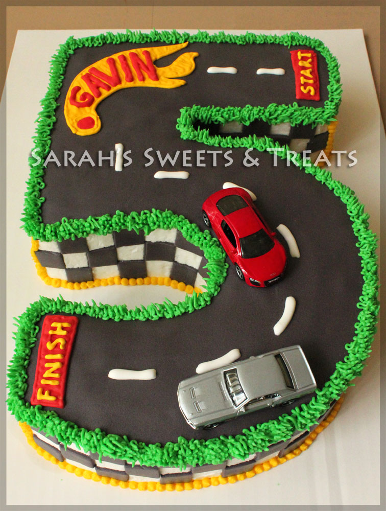 Hot Wheels Age Cake