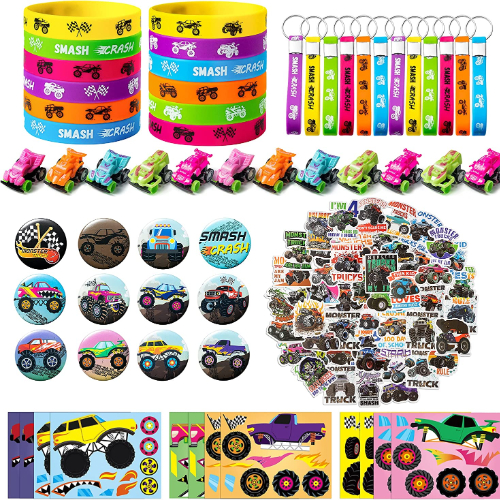 Monster Truck Party Favors Kit