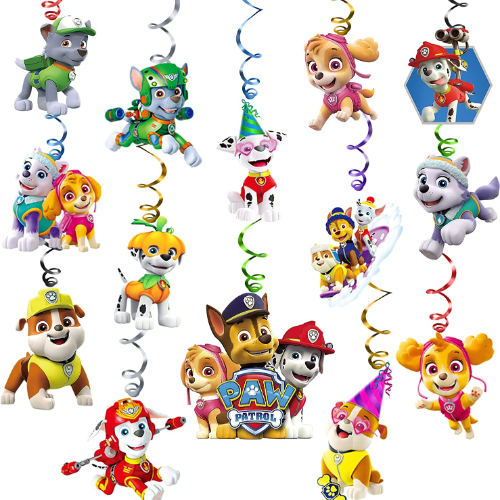 Hanging Paw Patrol Decorations