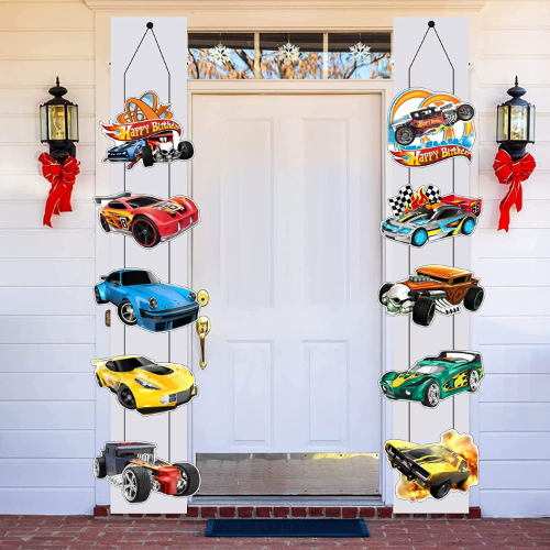 Hot Wheels Door Décor