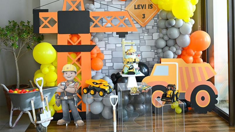 Construction Birthday Party Ideas