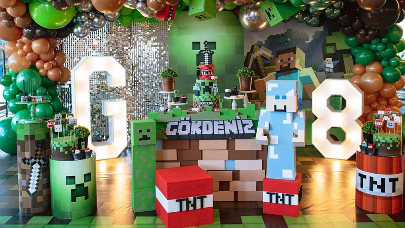 Minecraft Birthday Party Ideas